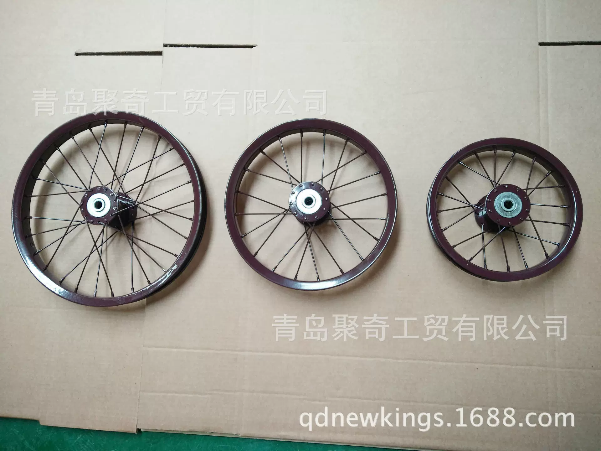 Оптовая продажа стальных спицованных колесных дисков 12", 14", 16", 20" для охотничьих и грузовых машин