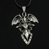 Brand retro fashionable necklace hip-hop style, pendant suitable for men and women, accessories, European style