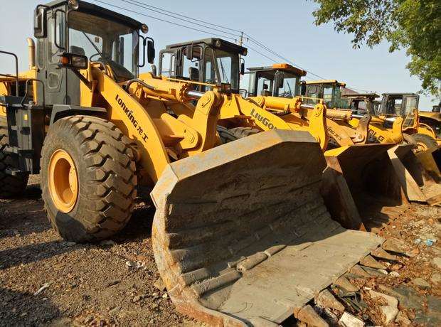 二手龙工5吨侧翻装载机，龙工855D侧翻装载机价格