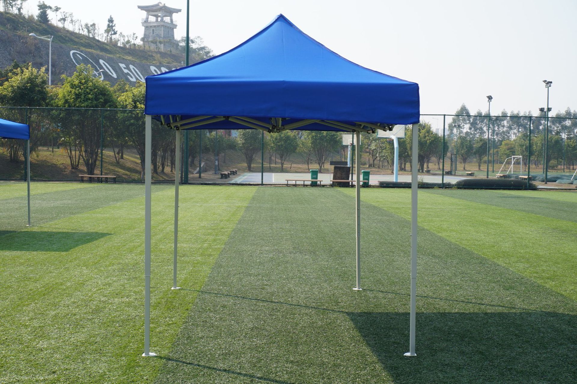 2.5*2.5加粗4CM广告印字折叠帐篷摆摊促销四脚伞展销遮阳棚地摊