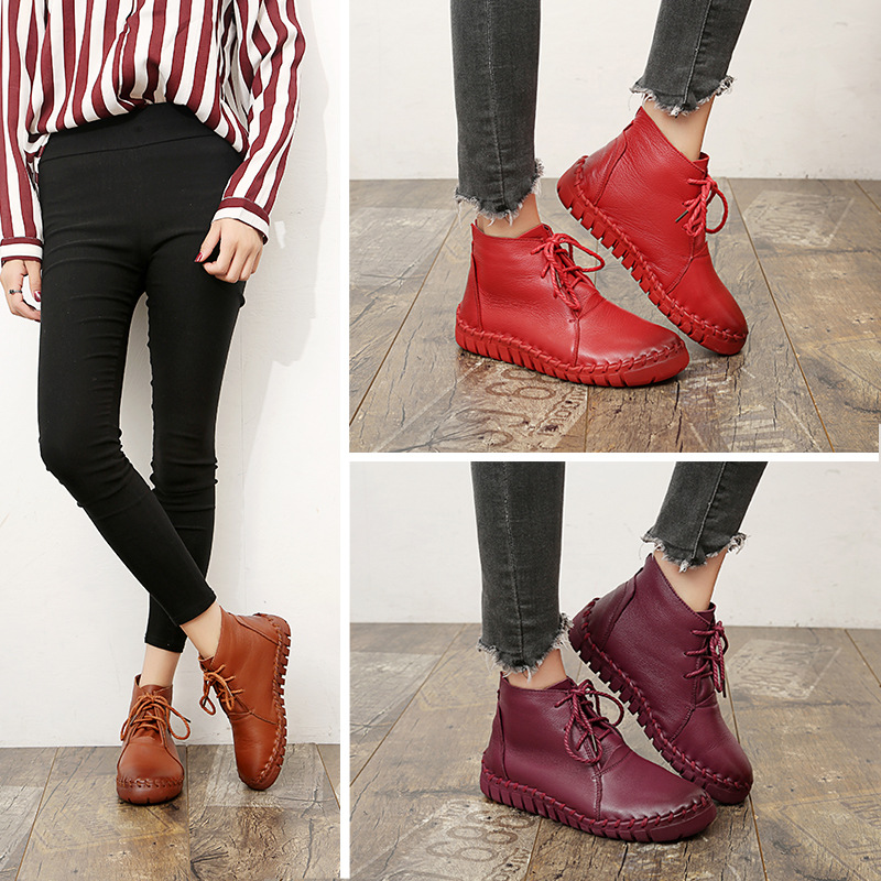 Bottes femme INFOHOMME en En cuir - Ref 3355276 Image 46