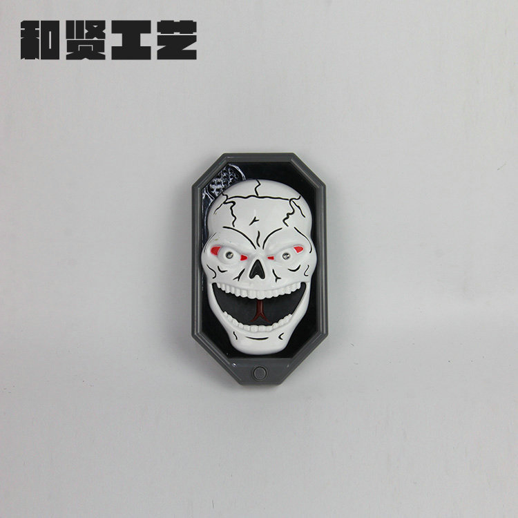 宁波塑料产品喷漆加工 儿童玩具喷漆 圣诞鬼头门铃塑料油漆喷涂