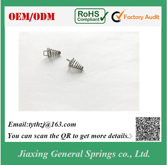 厂家提供高品质压缩弹簧镀镍钢丝弹簧电池弹簧