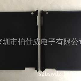 iPad2/3/4按键连口内外磨砂喷油彩绘电镀镭雕丝印皮套PC单底壳