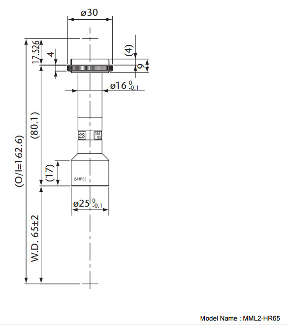 MML固定倍率系列 MORITEX茉丽特 MML2-HR65高清远心镜头