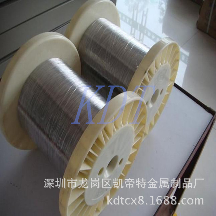 工厂加工316不锈钢丝不锈钢压制扁线 不锈钢线修边除毛刺
