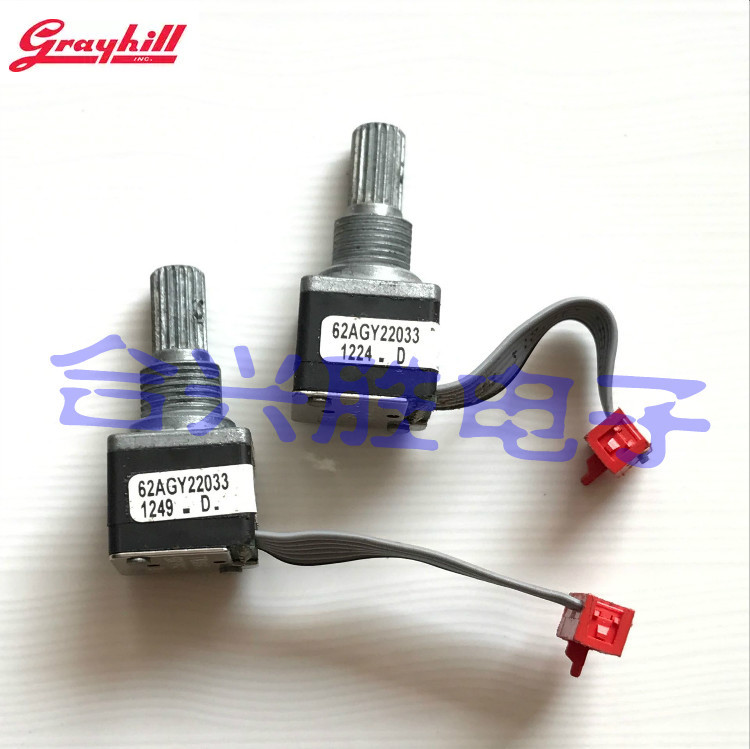 美国GRAYHILL光电编码器62AGY22033医疗 奥迪A6汽车音响音量调节