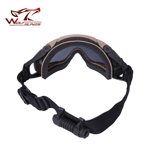 FMA OK goggles Enhanced edition, tactical fan glasses, CS field combat anti-impact goggles