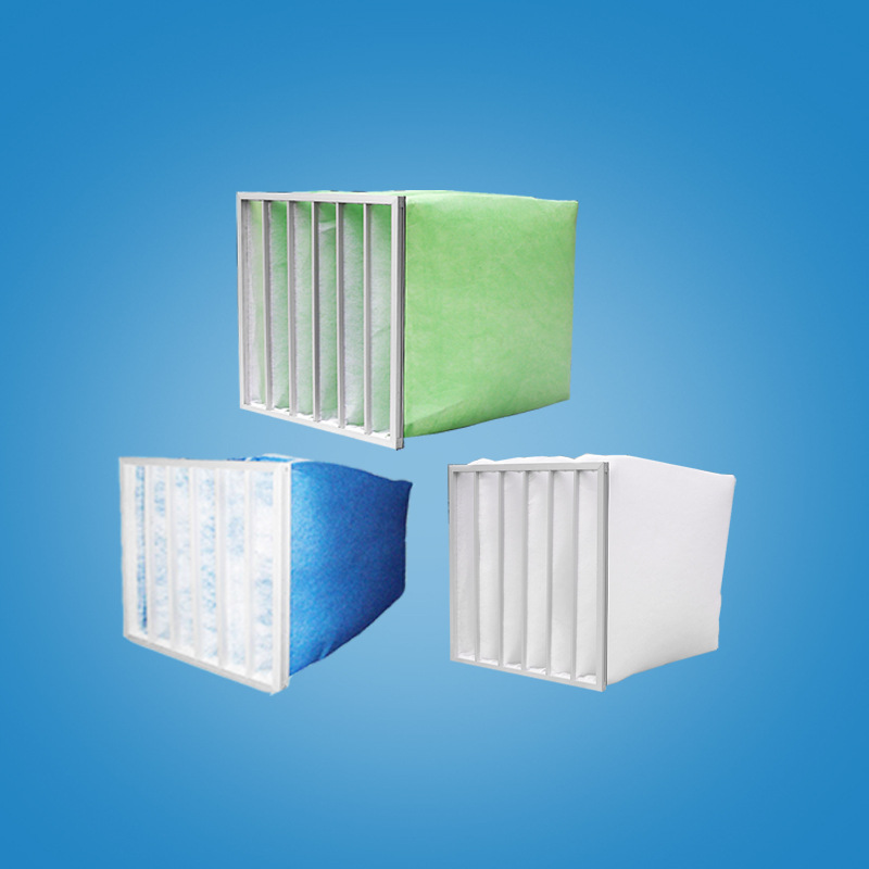 厂家直供进风口合成纤维袋式过滤器 F5F6袋式过滤器