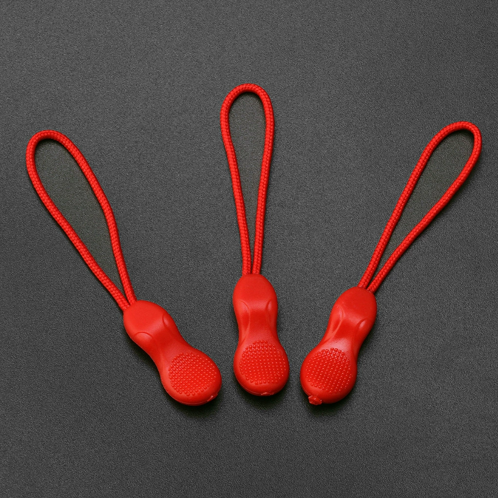 3#Spot turtle zipper head pull head zipper line backpack PVC injection molding zipper head pull tail rope