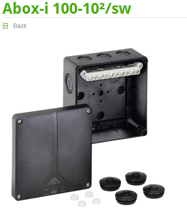 spelsberg端子盒Abox-i 100-10平方 /SW PC接线盒140*140*79mm