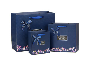 Gift Bag Floral Gift Bag Handbag Paper Bag Packaging Bag Garment Bag Gift Bag Mask Bag