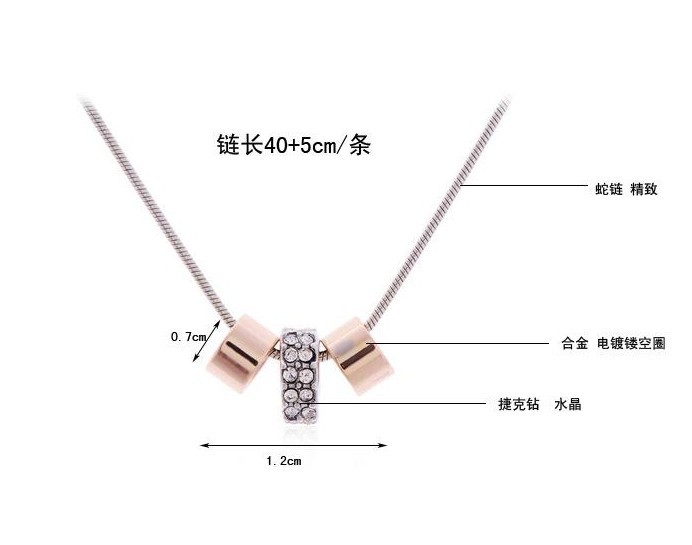 淘宝商城女生饰品礼品项链-串起的幸福回忆4068-1七夕送女友