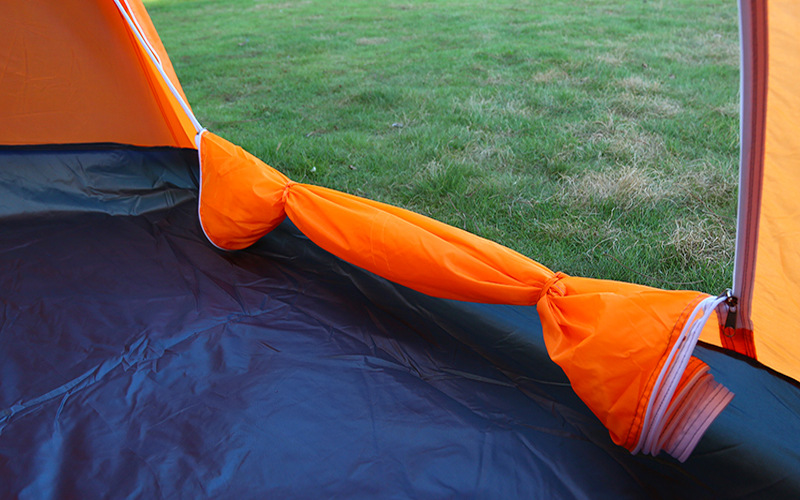 Outdoor 5-8 people multi-person tent park large double-layer double-door mountaineering tourism camping rainproof large tent
