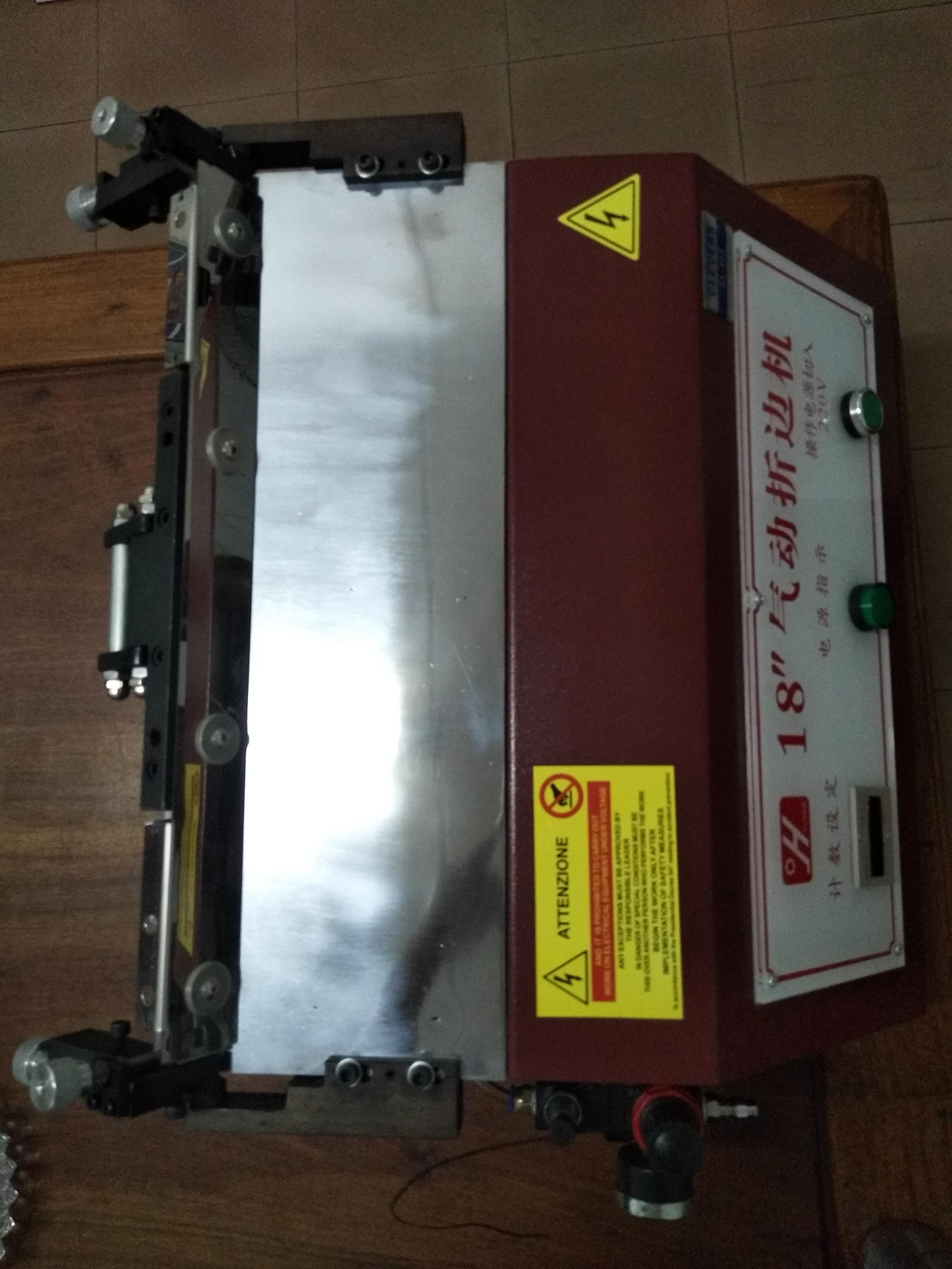 气动折边机皮革压线机皮件折边厂家直供18寸22寸14寸