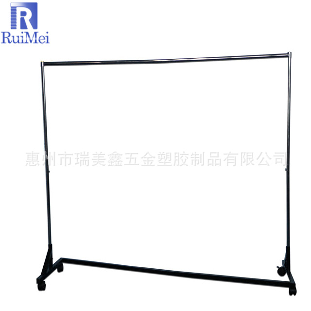 加工生产 定制五金展示架 衣帽展示架 Z型衣服架 铁艺晾衣架批发