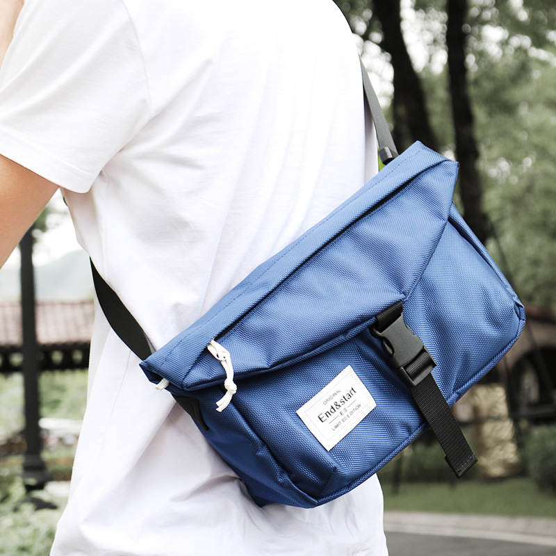 Men's Shoulder Bag Messenger Bag Men's Casual Oxford Cloth Student Messenger Bag Fixed Flying Bag Messenger Bag Men_voghion.com