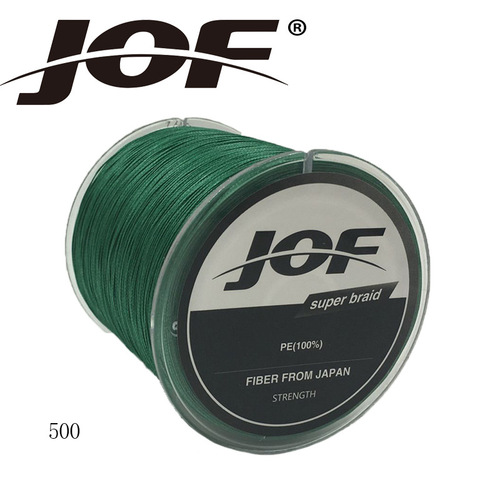 JOF Xinli fishing gear 8 braid PE strong horse fishing line 500 meters anti-biting line fishing line fishing line wholesale cross-border
