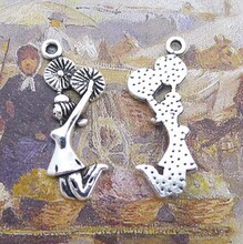 A4735 29*12mmŮ������ɫ�Ͻ���Ʒ���200��/������DIY1.3��