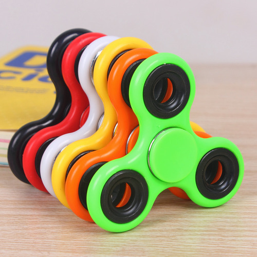Finger spinner, colorful finger spinner, adult decompression triangular top, edc fingertip spinner