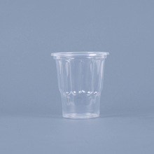一次性透明塑料杯批发 优质PP塑料圣代冰淇淋杯250ML