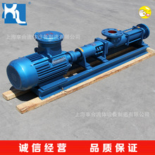 濃漿泵 g型單螺桿泵 手動調速螺桿泵 G40-1 水煤漿污泥泵