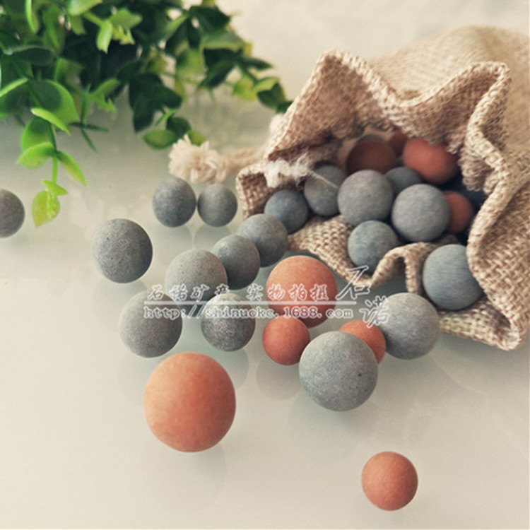 厂家供应净水麦饭石 矿物球 水净化电气石球|ms