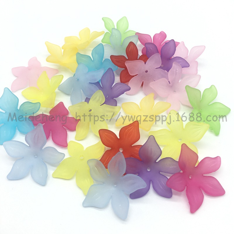 Bride's headwear, ancient-style hairpin accessories, diy jewelry processing, frosted flower head flower materials and accessories, Taobao wholesale detail image 7