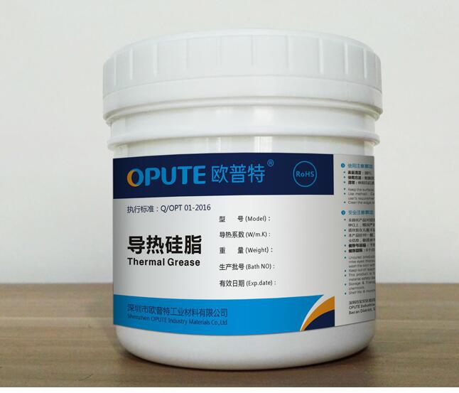 欧普特8382导热硅脂，导热系数2.0