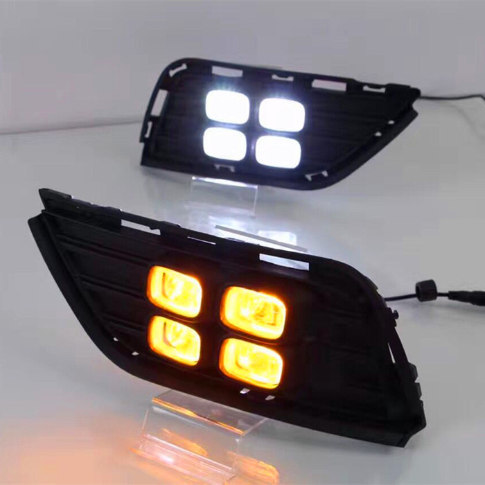 Aplicable a 16-17 rongwei LED luz diurna especial Luz de niebla modificado LED Luz de marcha diurna