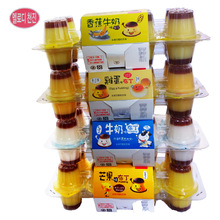 美樂津果凍布丁芒果香蕉牛奶味雞蛋布丁400g 整箱12版
