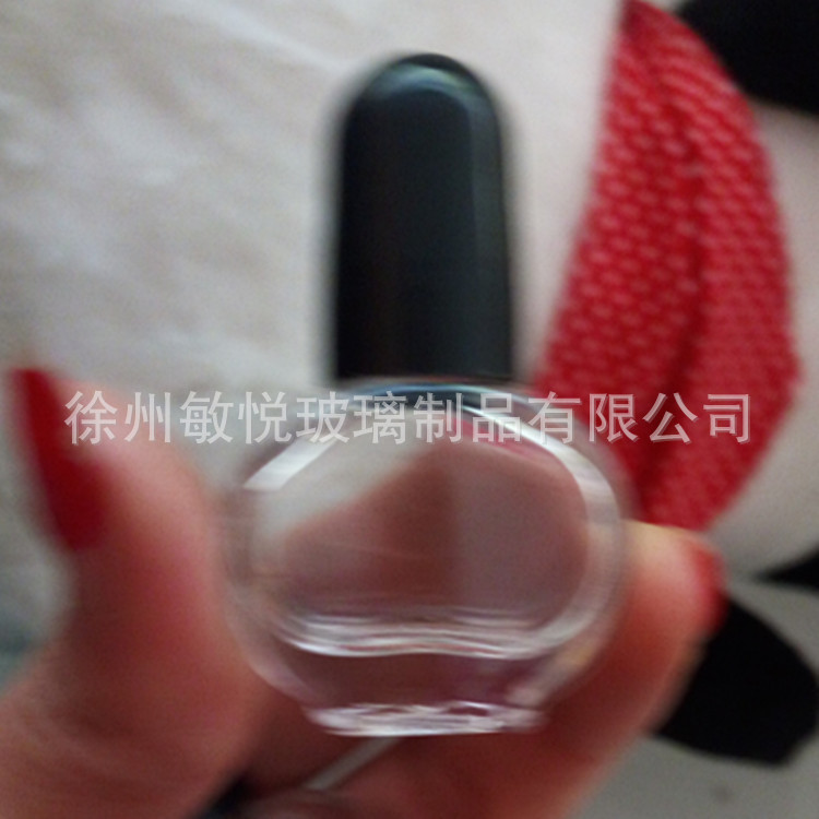 精白料5ML10ML15ML批发小指甲油玻璃瓶胶水补漆玻璃瓶
