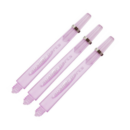 Knight Darts 6-Pack Crystal Frosted PC Transparent Darts Rod with Iron Ring 1g/Piece
