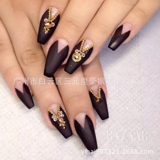 Explosions 600 pieces of OPP DIY full stickers trend ballet nail French fake nails nail tools nail jewelry