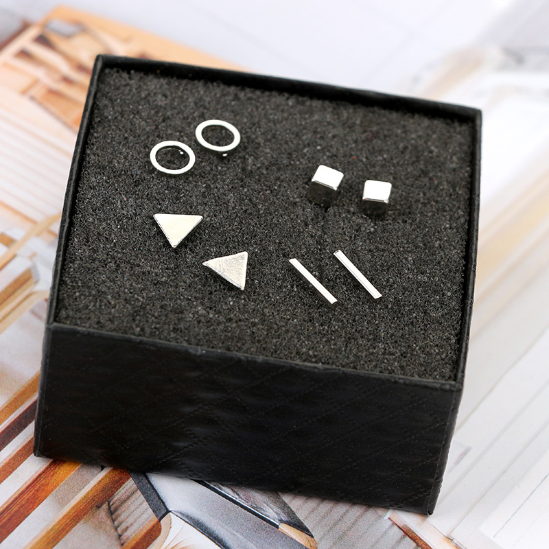 Simple alloy other earring (Black suit)NHGY0248-Black suit