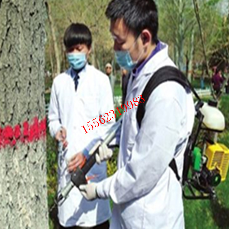 保定树木防治病虫害的好方法 注孔打药机热销