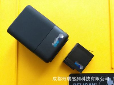 GoPro双电池充电器 含一块电池(适用HERO5BLACK) 运动摄像机配件