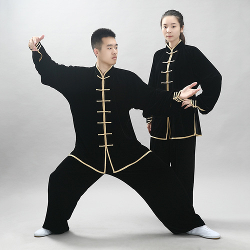 tai chi clothing kung fu uniforms for women and men thickened morning exercise wing chun tai ji quan clothes