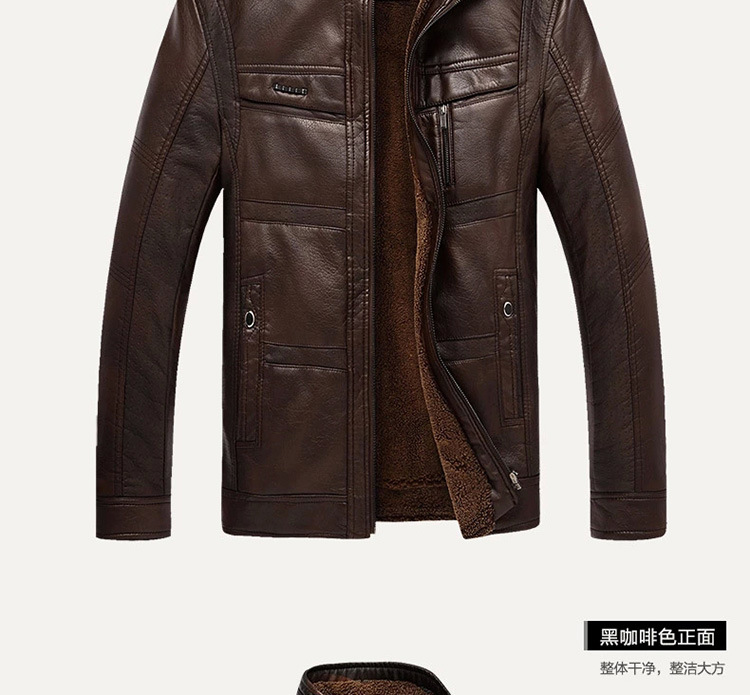 Veste en cuir homme - Ref 3443641 Image 14