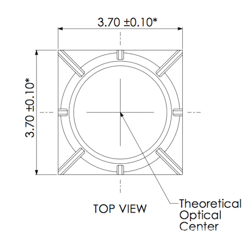 3737LED940nm LUXEON IR Domed Line 60 90 150