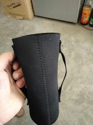 厂家直供创意保温杯套 柠檬杯套 玻璃水杯套 潜水料杯套可印LOGO|ms