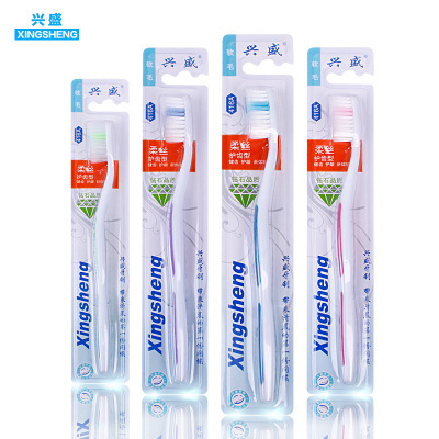 Flourishing toothbrush 416A Soft fur 30 Filaments Soft fur Gums Tooth support Mixed batch Online banking