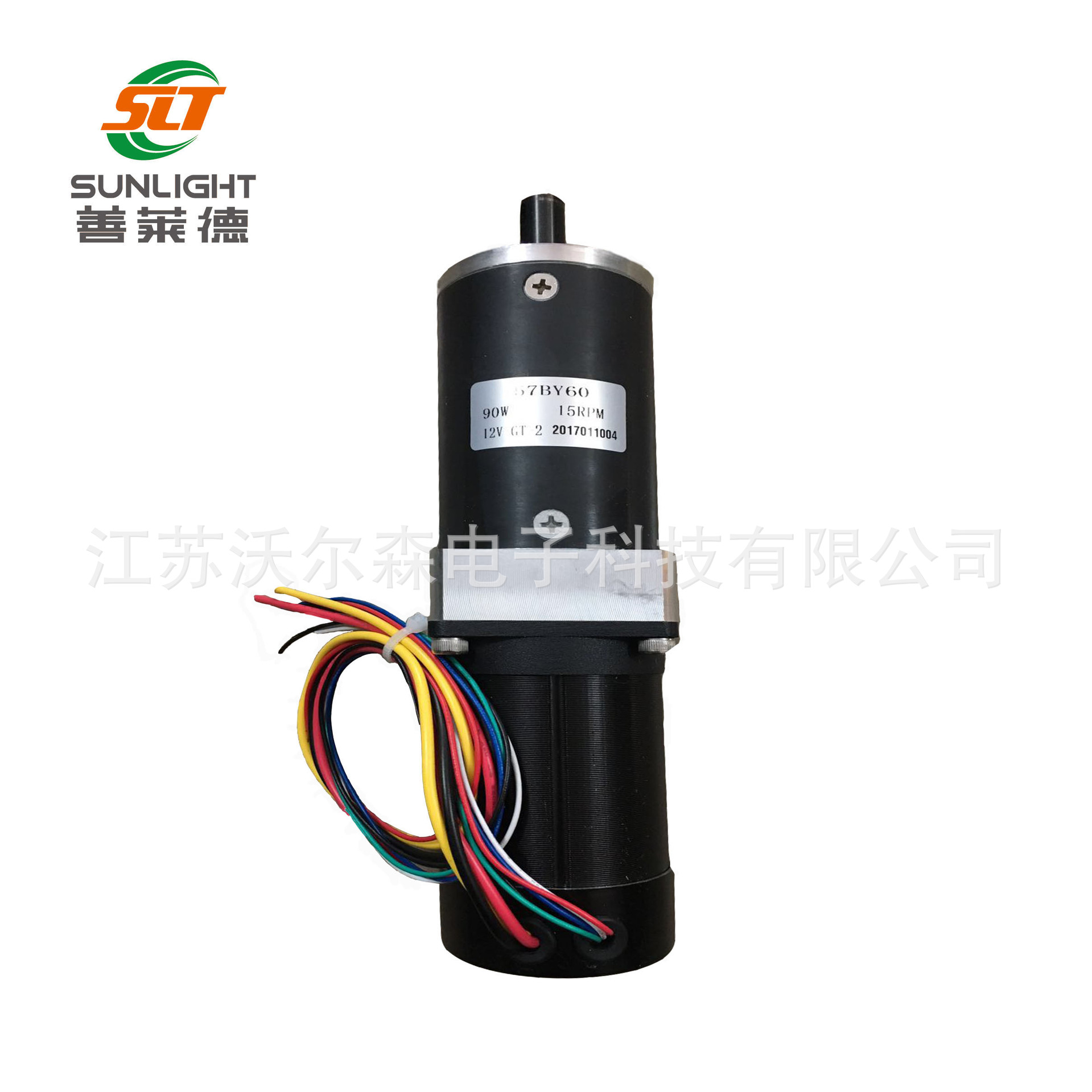 12V 大扭矩 90N.m  直流无刷马达 可配不同减速比齿轮WER57BLY60