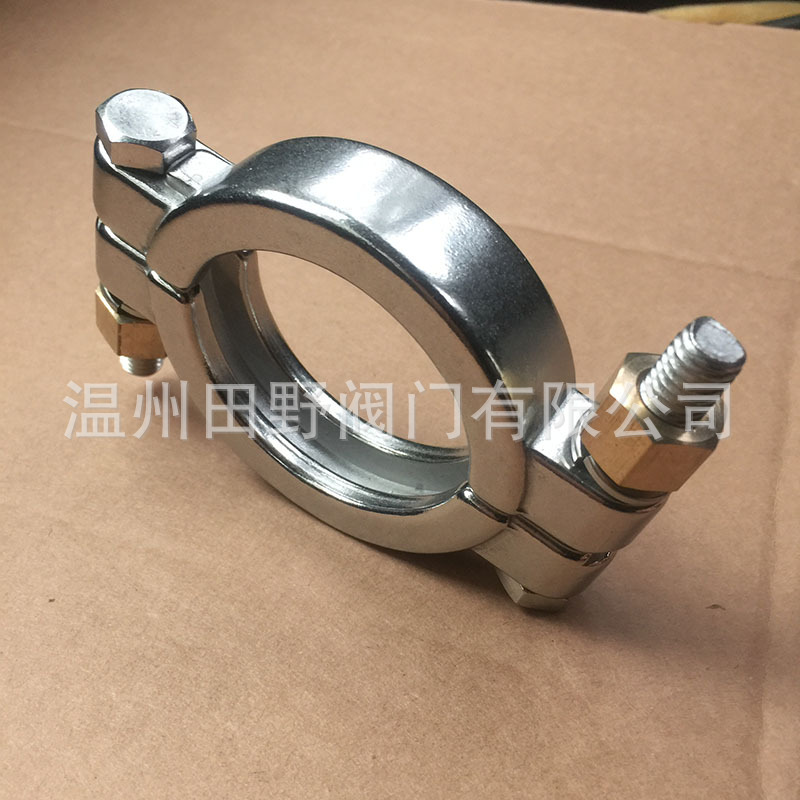 卫生级管道夹具高压卡箍13MHP TRI-CLAMPS HEAVY重型快装卡箍