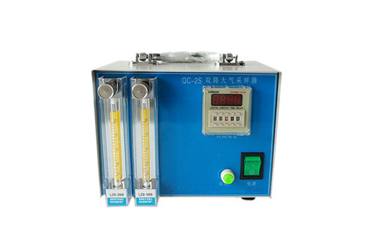 QC-2S型双气路大气采样器大气采样仪 粉尘采样器 大气检测仪