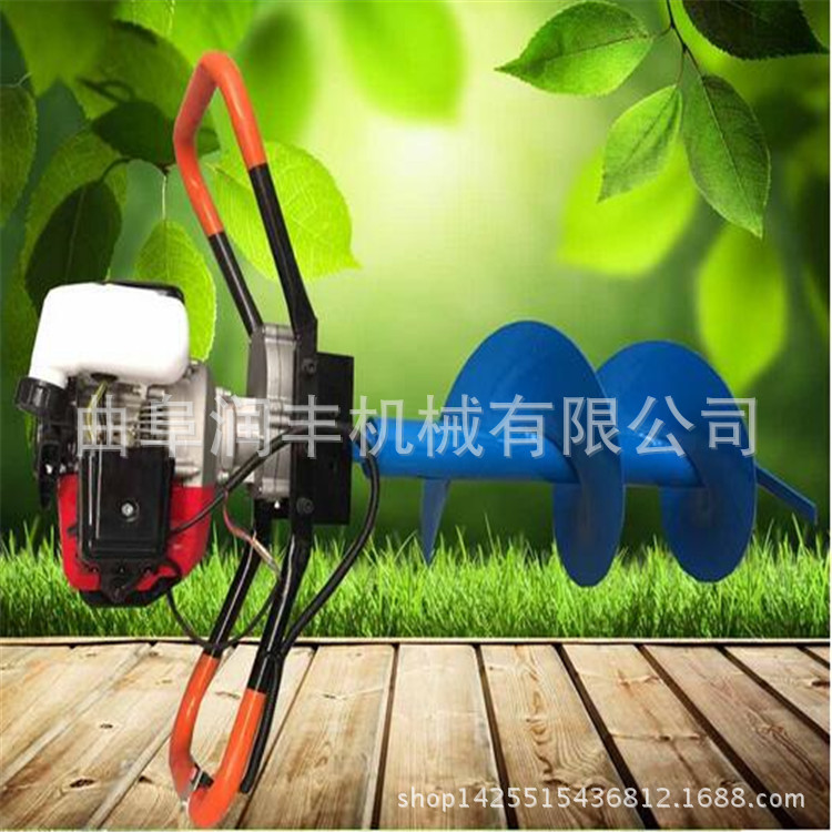 怀化种树挖孔机 合金钢钻头挖坑机