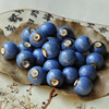 Ceramics, woven retro round beads, 10mm