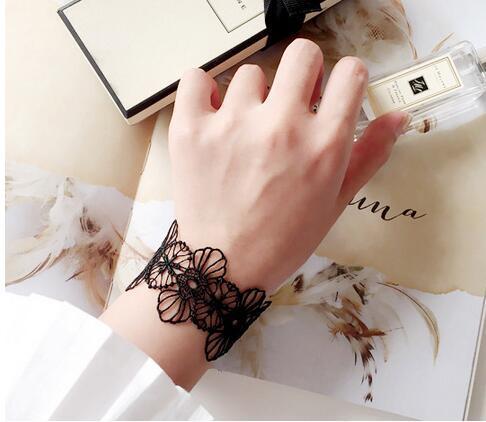 Internet celebrity choker female choker lace necklace neck accessories simple black clavicle chain choker neck accessories