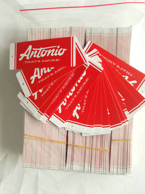 Clothing tag Women's wear Tag Customized Children's clothing Elevator make men's wear label Customize clothes LOGO design