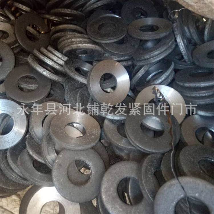 现货供应 球磨机衬板螺丝专用 碗凹垫16*38*5配套橡胶垫 直坛垫